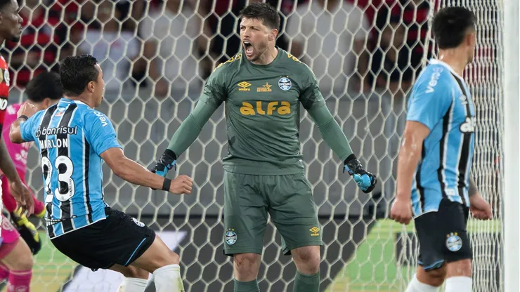Tiago Volpi marcou seu primeiro gol no futebol brasileiro