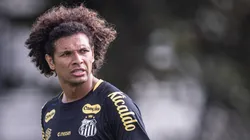 Willian Arão em treino do Peixe - Foto: Raul Baretta/ Santos FC.