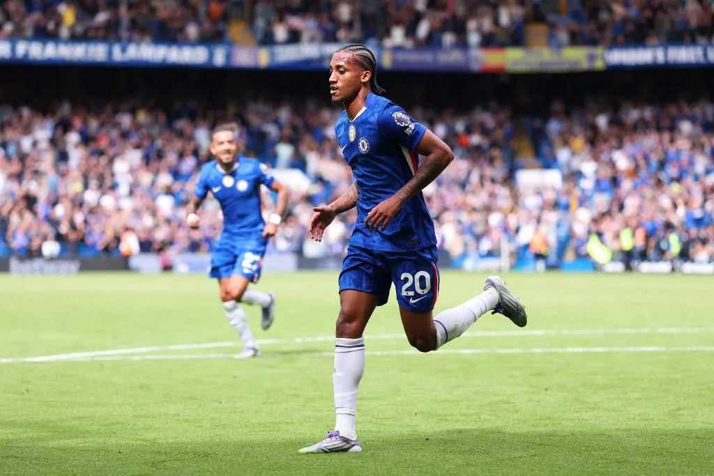 João Pedro soma cinco gols com a camisa do Chelsea. Photo by Justin Setterfield/Getty Images