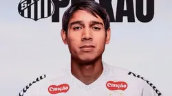 Alexis Duarte, novo zagueiro do Santos