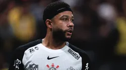 Memphis Depay jogador do Corinthians durante partida contra o Palmeiras - Foto: Ettore Chiereguini/AGIF