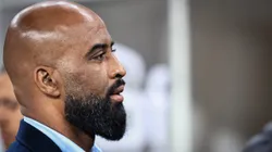 Fabinho Soldado, diretor do Corinthians, durante aquecimento antes da partida contra o Vitoria no estadio Arena Corinthians pelo campeonato Brasileiro A 2025. Foto: Fabio Giannelli/AGIF