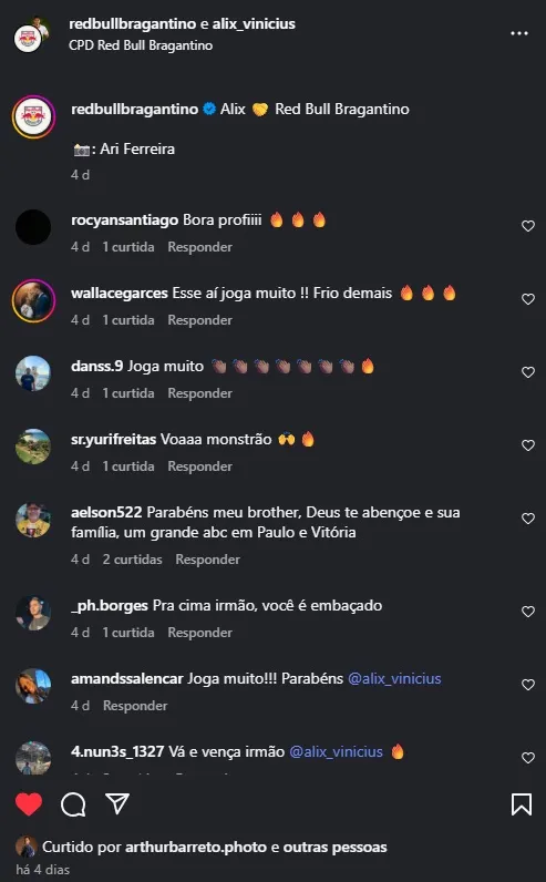 Massa Bruta comemora a contratação de Alix, e até os torcedores do Dragão avisam que na Série B ele jogou demais