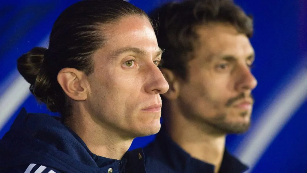 Filipe Luís durante partida. Foto: Anderson Romão/AGIF