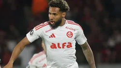 Wesley, em jogo contra o Flamengo (Ricardo Duarte / Internacional)