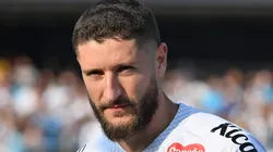 SP - SAO PAULO - 17/08/2025 - BRASILEIRO A 2025, SANTOS X VASCO - Ze Rafael jogador do Santos durante partida contra o Vasco no estadio Morumbi pelo campeonato Brasileiro A 2025.