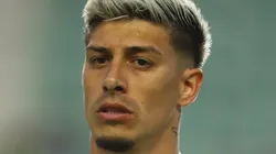 Rigoni durante partida da Liga MX