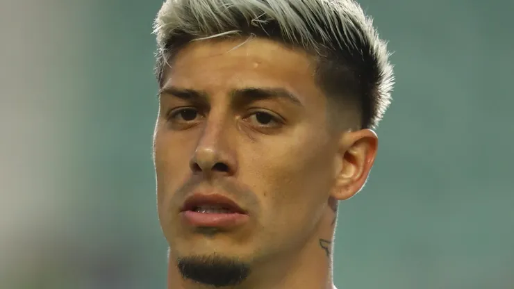 Rigoni durante partida da Liga MX
