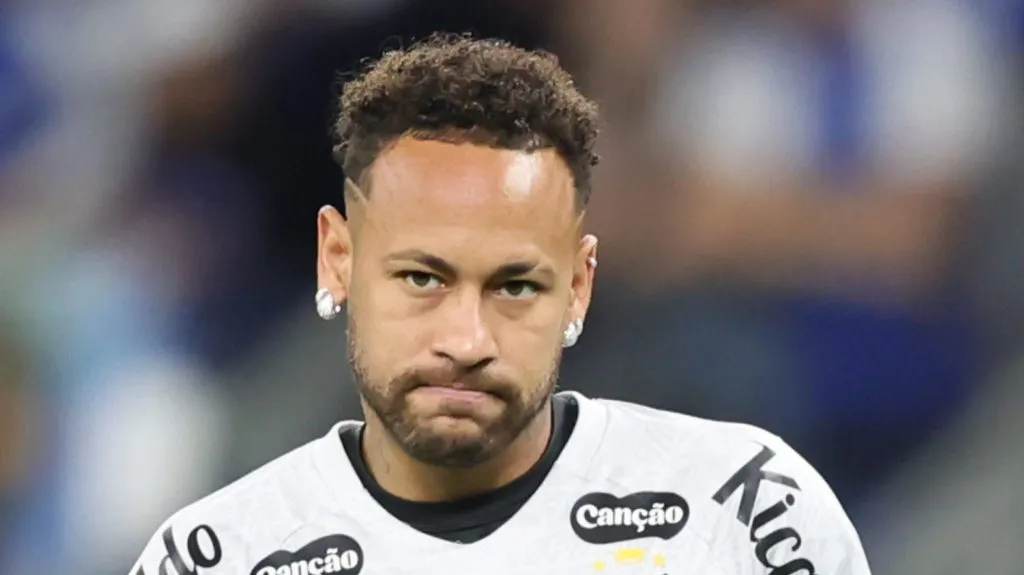 Neymar no Santos. Foto: Gilson Lobo/AGIF