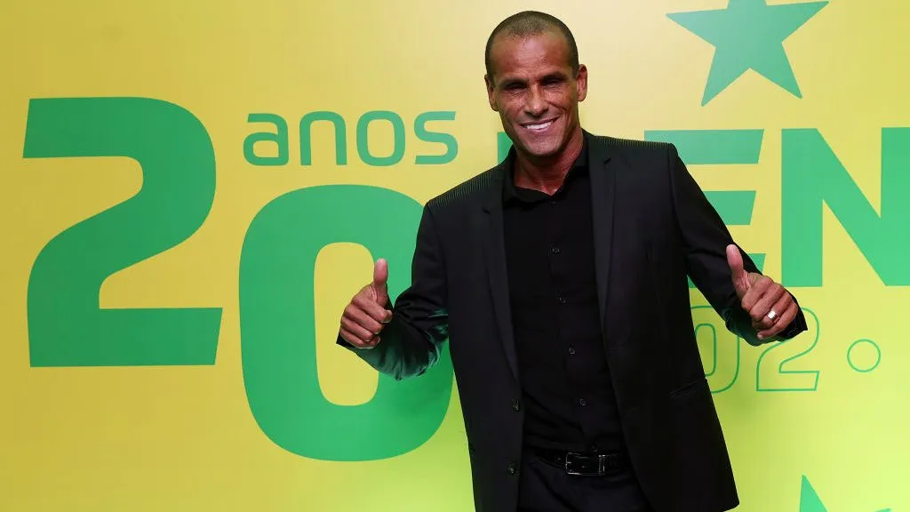 Rivaldo, pentacampeão com a Seleção Brasileira em 2002. Foto: Buda Mendes/Getty Images.