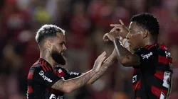 Michael durante partida do Fla pela Copa do Brasil.