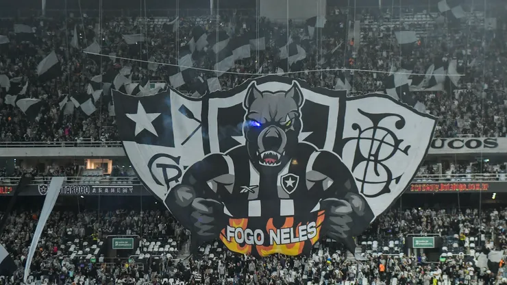 Torcida do Botafogo no Estádio Nilton Santos - Foto: Thiago Ribeiro/AGIF