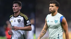 Natanael e William. Fotos: Ettore Chiereguini/AGIF e Gilson Lobo/AGIF.