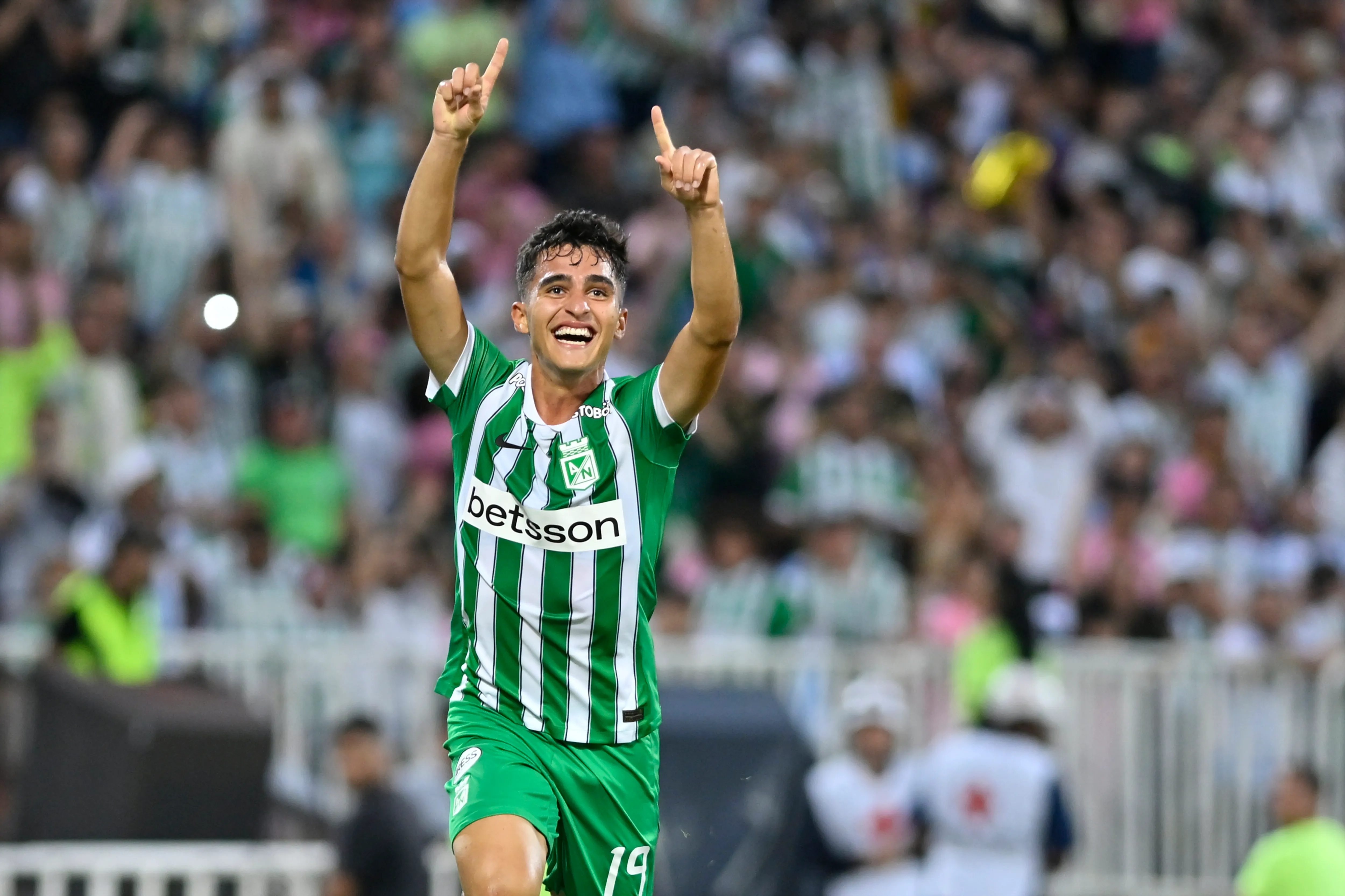 Atlético Nacional foi campeão da Recopa em 2017. Foto: Gabriel Aponte/Getty Images