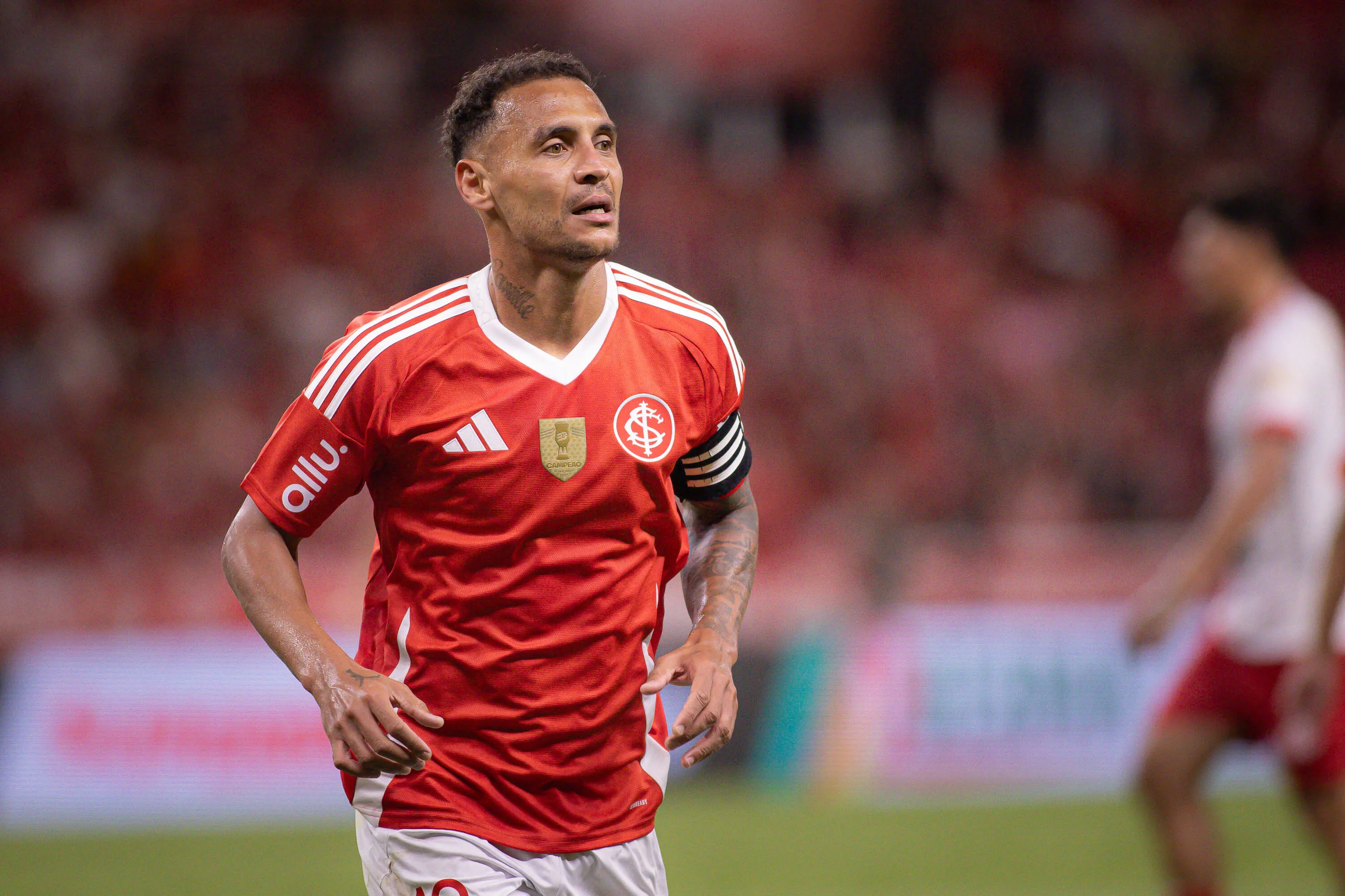 Alan Patrick, do Internacional. Foto: Maxi Franzoi/AGIF