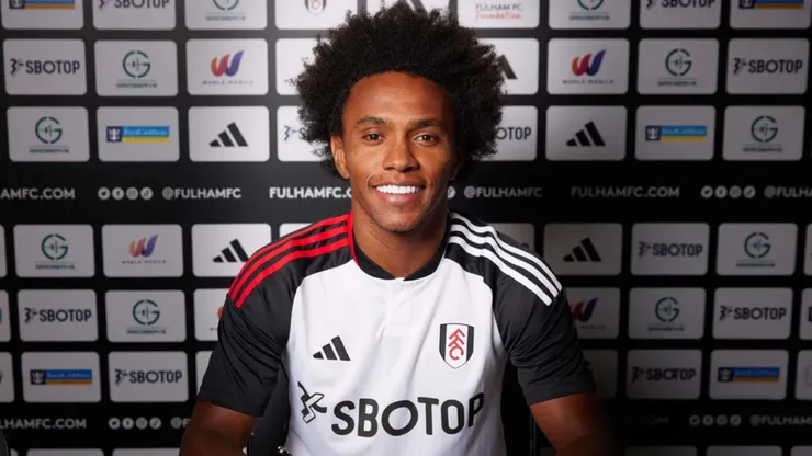 O Fulham, da Inglaterra, foi o último clube de Willian.
