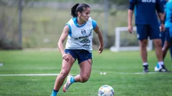 Gremistas intensificam treinos para o returno do Gauchão. Foto: Caroline Motta/Grêmio FBPA