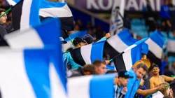 Torcida do Grêmio ficou decepcionada com campanha.