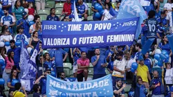 Torcida celeste. Foto: Cris Mattos/Staff Images Woman/CBF
