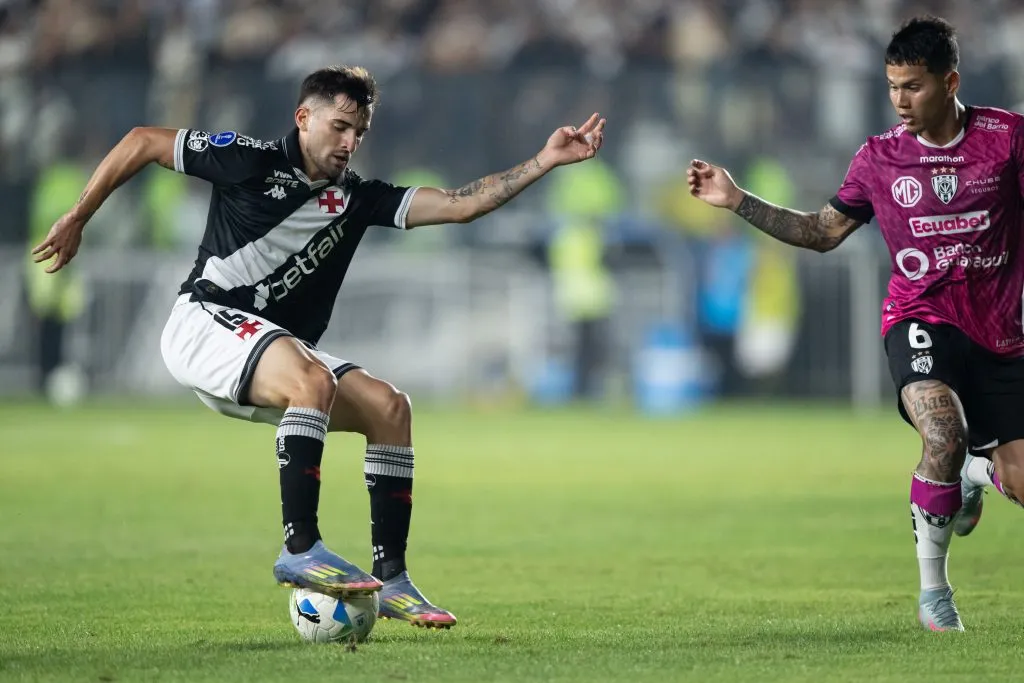 Garré vem tendo poucas oportunidades desde a sua chegada no Vasco. Foto: Jorge Rodrigues/AGIF