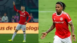 Nico López e Abel Hernandez passaram pelo Internacional. (Foto: Jeferson Guareze/AGIF | Pedro H. Tesch/AGIF)
