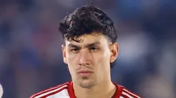 Ferraresi durante partida contra o Uruguai, na outra data fifa.