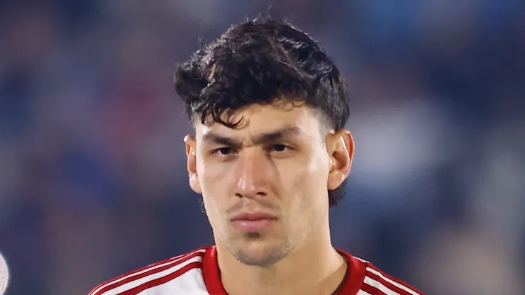 Ferraresi durante partida contra o Uruguai, na outra data fifa.