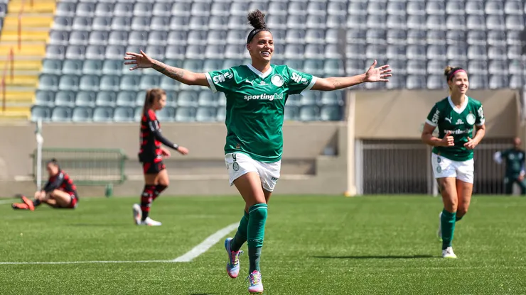 Amanda Gutierres é destaque do Palmeiras na temporada - Foto: Fabio Menotti/Palmeiras