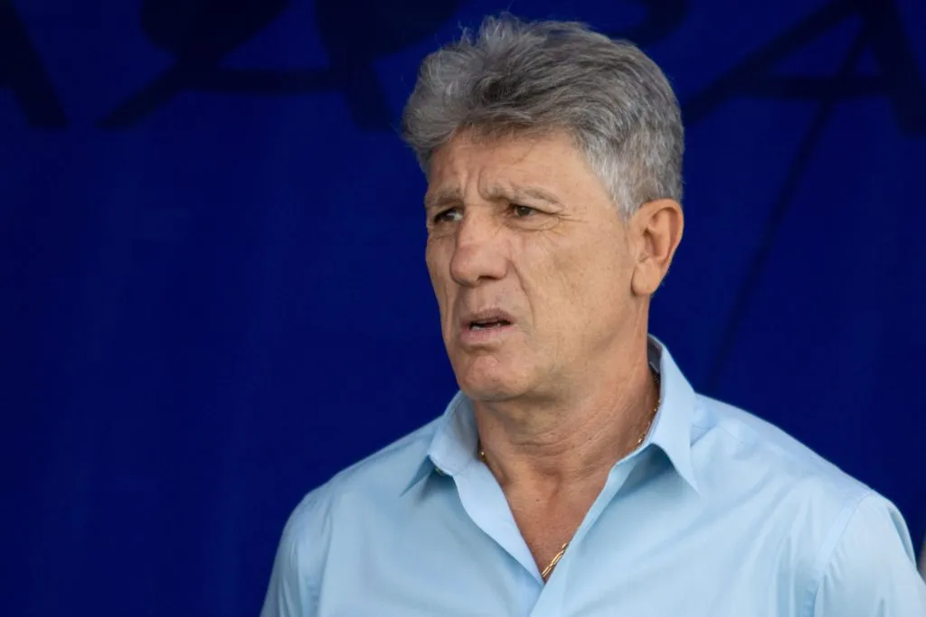 Renato Gaúcho tecnico do Fluminense durante partida contra o Bragantino no estadio Cicero De Souza Marques pelo campeonato Brasileiro A 2025. Foto: Joisel Amaral/AGIF