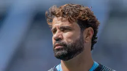 Diego Costa durante partida do Campeonato Brasileiro 2024.