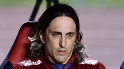 Zubeldía no comando do São Paulo. Foto: Marcello Zambrana/AGIF