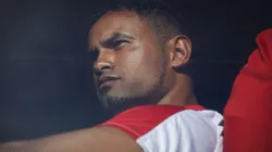 Goleiro Bruno antes de partida entre Boa Esporte e Uberaba, pelo Campeonato Mineiro de 2017.