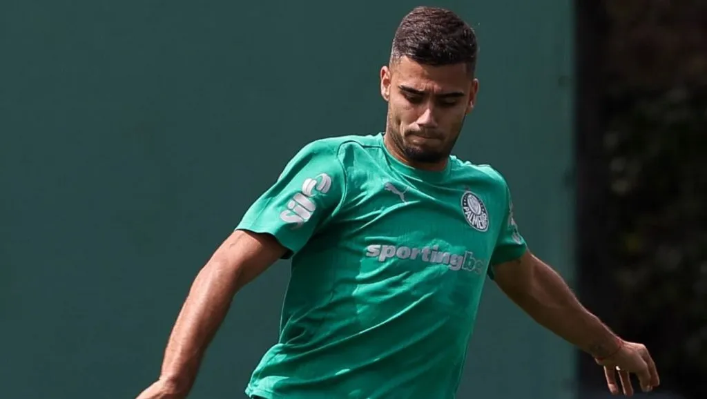 Andreas Pereira em atividade pelo Palmeiras – Foto: César Grecco/Palmeiras