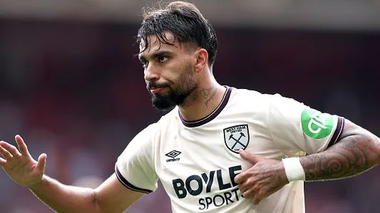 Paquetá durante partida. Foto: Dan Istitene/Getty Images