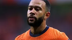 Memphis Depay, jogador do Corinthians, durante partida entre Holanda e Malta, pelas Eliminatórias para a Copa do Mundo de 2026. Foto: Dean Mouhtaropoulos