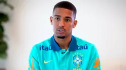 Samu Lino, atacante do Flamengo e da Seleção Brasileira