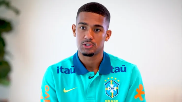 Samu Lino, atacante do Flamengo e da Seleção Brasileira