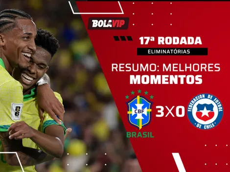 Brasil goleia o Chile pelas Eliminatórias para a Copa do Mundo