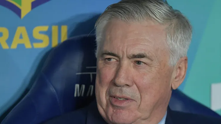 Ancelotti na Seleção Brasileira. Foto: Thiago Ribeiro/AGIF
