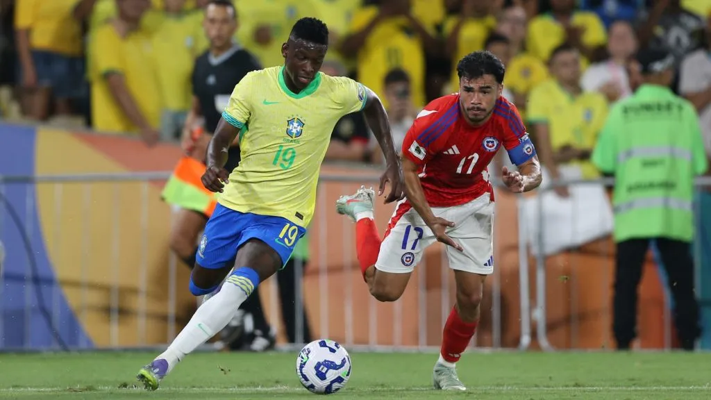 Luiz Henrique cita o Botafogo após atuação na Seleção Brasileira – Foto: Marlon Costa/AGIF