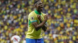 Luiz Henrique comemora gol da seleção brasileira (Rafael Ribeiro/CBF)