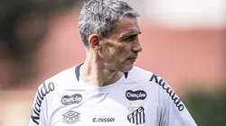 Vojvoda durante treinamento no CT Rei Pelé. Foto: Raul Baretta/Santos FC