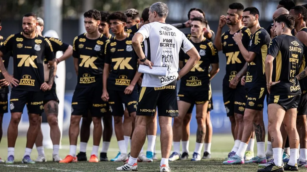 Treinamento do Santos. Foto: Raul Baretta/Santos FC