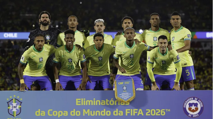 Seleção titular na vitória diante do Chile