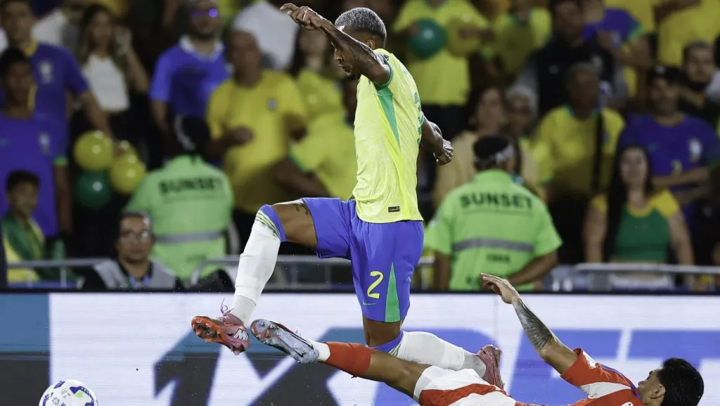 Wesley durante partida. Foto: Rafael Ribeiro/CBF