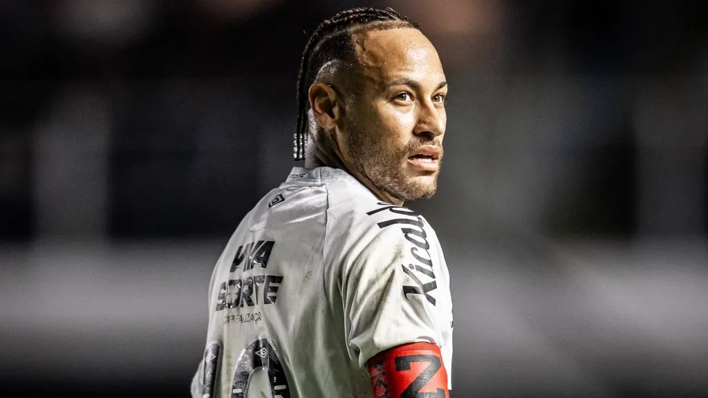 Neymar, atacante do Santos