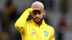 Neymar, fora da Seleção Brasileira, recebeu críticas. (Photo by Alexandre Schneider/Getty Images)