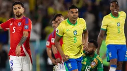 RIO DE JANEIRO, BRAZIL - SEPTEMBER 04: Casemiro of Brazil jogs after a disallowed goal during the match between Brazil and Chile as part of the South American FIFA World Cup 2026 Qualifier at Maracana Stadium on September 04, 2025 in Rio de Janeiro, Brazil. (Photo by Ruano Carneiro/Getty Images)