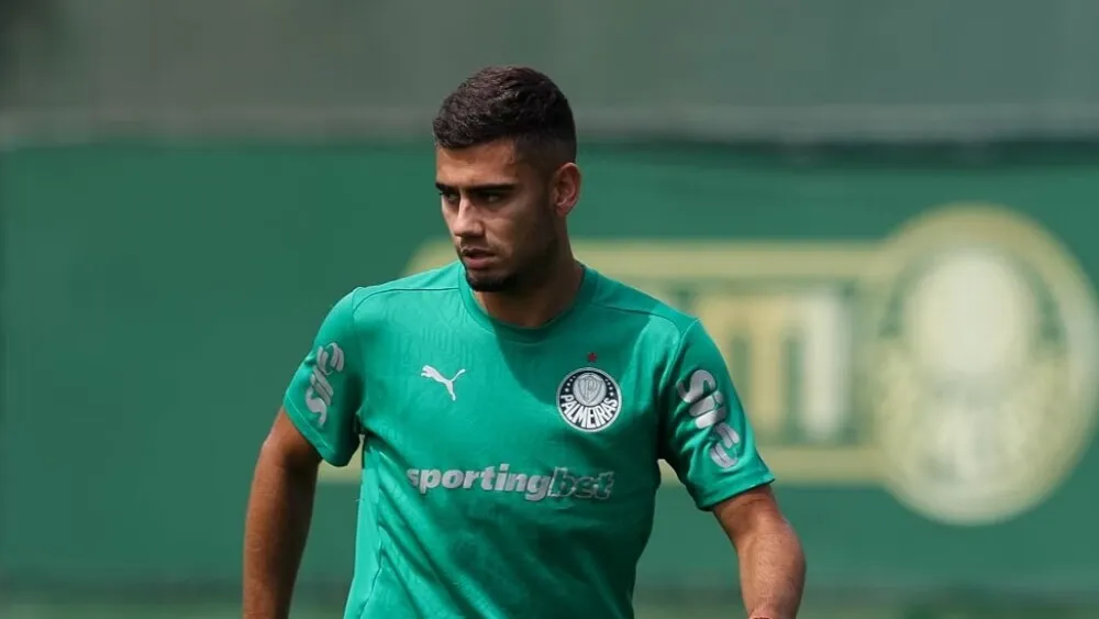 Andreas Pereira foi convocado por Carlo Ancelotti para lugar de Kaio Jorge – Foto: César Greco/Ag. Palmeiras