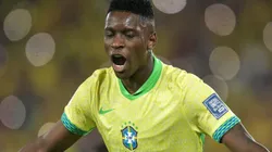 Luiz Henrique, jogador do Brasil, durante partida contra o Chile no estadio Maracana pelo campeonato Eliminatorias Copa Do Mundo 2026. Foto: Thiago Ribeiro/AGIF